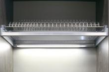 Комплект светильников LED для сушек в базу 600, 4200K, отделка алюминий 512L/60-512ALWW-I фото, цена 6 120 руб.