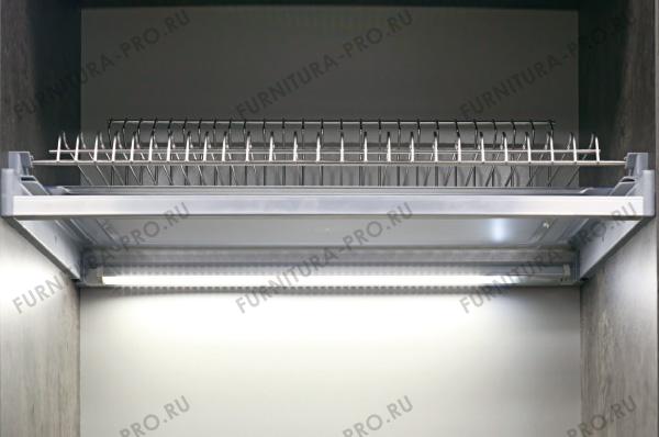 Комплект светильников LED для сушек в базу 600, 4200K, отделка алюминий 512L/60-512ALWW-I фото, цена 8 680 руб.