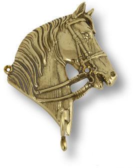Крючок "Лошадь" SX, цвет  глянцевая латунь 00095/A  фото, цена 4 540 руб.
