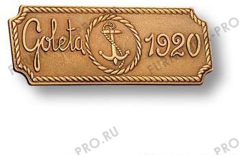Накладка декоративная, античная бронза 4409.0106.001 фото, цена 365 руб.