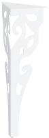 Нога для стола Кальяри, h.720, отделка белый бархат (матовый) NS.13.720.9016 фото, цена 3 900 руб.
