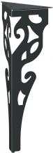 Нога для стола Кальяри, h.720, отделка черный бархат (матовый) NIP1.0720.9005 фото, цена 3 705 руб.