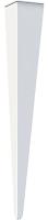 Нога для стола Милан, h.720, отделка белый бархат (матовый) NS.03.720.9016 фото, цена 2 635 руб.