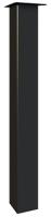 Нога для стола Выборг, h.720, отделка черный бархат (матовый) NS.06.720.9005 фото, цена 2 715 руб.