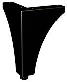 Ножка декоративная Флоренция, h.150, отделка черный бархат (матовый) NS.02.150.9005 фото, цена 1 560 руб.