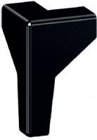 Ножка декоративная Модена, h.100, отделка черный бархат (матовый) ML2.0100.9005 фото, цена 555 руб.