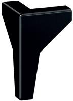 Ножка декоративная Модена, h.150, отделка черный бархат (матовый) ML2.0150.9005 фото, цена 645 руб.