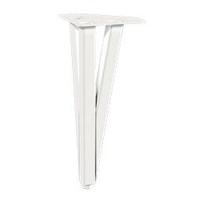 Ножка декоративная Риза, h.250, отделка белый бархат (матовый) NS.04.250.9016 фото, цена 2 145 руб.