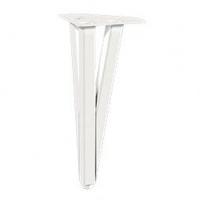 Ножка декоративная Риза, h.250, отделка белый бархат (матовый) ОП.RZ-25R.9010 фото, цена 1 955 руб.