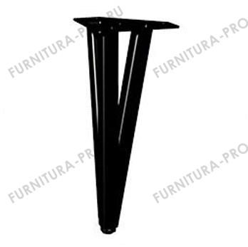 Ножка декоративная Риза, h.250, отделка черный бархат (матовый) NS.04.250.9005 фото, цена 2 145 руб.