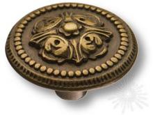 Ручка кнопка, античная бронза 1126.0035.001 фото, цена 240 руб.