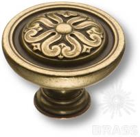 Ручка кнопка, античная бронза BU 009.50.12 фото, цена 890 руб.