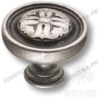 Ручка кнопка, античное серебро BU 009.35.16 фото, цена 670 руб.