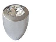 Ручка-кнопка D15мм хром с кристаллами Сваровски 2049K.10 фото, цена 570 руб.