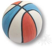 Ручка кнопка детская, баскетбольный мяч 329AR фото, цена 860 руб.