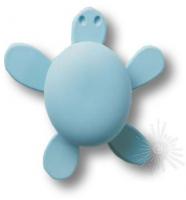 Ручка кнопка детская, черепаха голубая 456025ST03 фото, цена 540 руб.