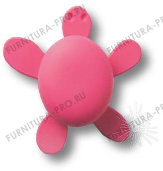 Ручка кнопка детская, черепаха малиновая 456025ST10 фото, цена 540 руб.