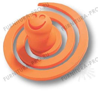Ручка кнопка детская, червячок оранжевый 445025ST08 фото, цена 615 руб.