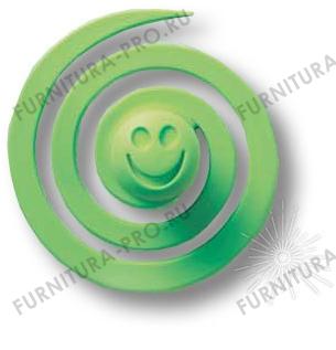 Ручка кнопка детская, червячок зеленый 445025ST06 фото, цена 615 руб.