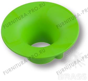 Ручка кнопка детская, круг зеленый 32 мм 490032ST06 фото, цена 475 руб.