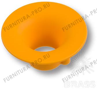 Ручка кнопка детская, круг желтый 32 мм 490032ST07 фото, цена 475 руб.