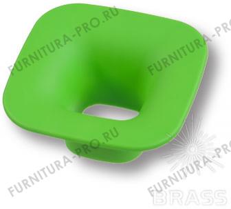 Ручка кнопка детская, квадрат зеленый 32 мм 489032ST06 фото, цена 480 руб.