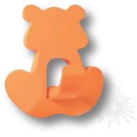 Ручка кнопка детская, медведь оранжевый 32 мм 458032ST08 фото, цена 600 руб.