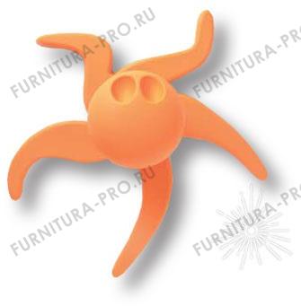 Ручка кнопка детская, осьминог оранжевый 443025ST08 фото, цена 655 руб.