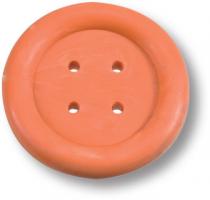 Ручка кнопка детская, пуговица оранжевая 03.0628.068 фото, цена 375 руб.