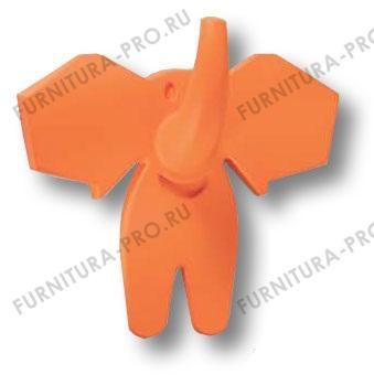 Ручка кнопка детская, слон оранжевый 463025ST08 фото, цена 585 руб.