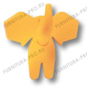 Ручка кнопка детская, слон желтый 463025ST07 фото, цена 585 руб.