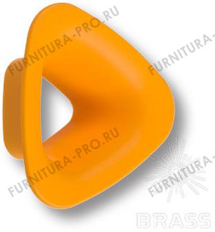 Ручка кнопка детская, треугольник желтый 32 мм 491032ST07 фото, цена 475 руб.