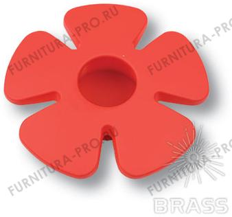 Ручка кнопка детская, цветок красный 435025ST09 фото, цена 530 руб.