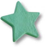 Ручка кнопка детская, звезда зеленая 689VE фото, цена 335 руб.