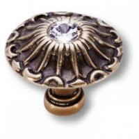 Ручка кнопка эксклюзивная коллекция, античная бронза 15.304.24 SWA 12 фото, цена 365 руб.