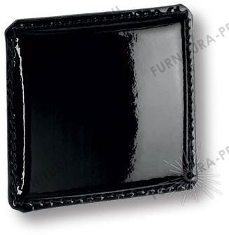 Ручка кнопка эксклюзивная коллекция, черная глянцевая кожа 1003.0070.081 фото, цена 3 400 руб.