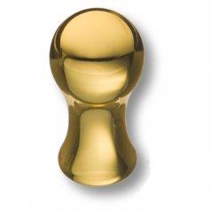 Ручка кнопка, глянцевое золото 1930 0012 GL фото, цена 590 руб.