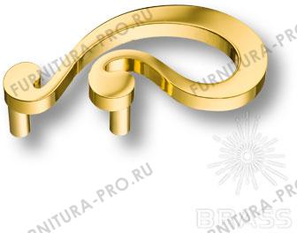 Ручка кнопка, глянцевое золото 32 мм (правая) 8125R 0032 GL фото, цена 685 руб.