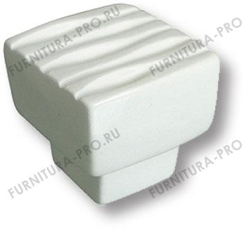Ручка кнопка керамика, цвет белый 591A2 фото, цена 880 руб.