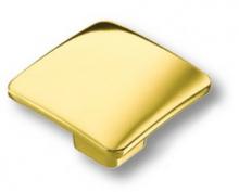 Ручка кнопка квадратная, глянцевое золото 436025MP25 фото, цена 835 руб.
