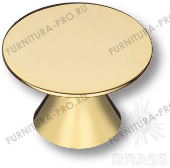 Ручка кнопка модерн, глянцевое золото 2880-100 фото, цена 2 480 руб.