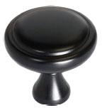 Ручка-кнопка, отделка черный матовый M318.K.BLACK фото, цена 130 руб.