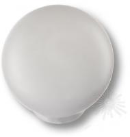 Ручка кнопка, выполнена в форме шара, цвет белый матовый 626BLX фото, цена 140 руб.