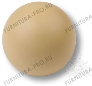 Ручка кнопка, выполнена в форме шара, цвет бежевый матовый 445BE2 фото, цена 310 руб.