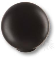Ручка кнопка, выполнена в форме шара, цвет черный матовый 626NEX фото, цена 145 руб.