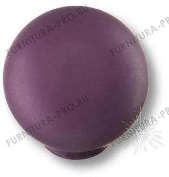Ручка кнопка, выполнена в форме шара, цвет фиолетовый матовый 626MOX фото, цена 160 руб.