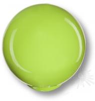 Ручка кнопка, выполнена в форме шара, цвет фисташковый глянцевый 626PI фото, цена 125 руб.