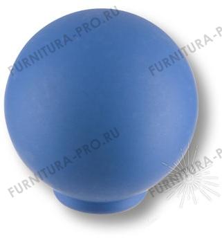 Ручка кнопка, выполнена в форме шара, цвет голубой матовый 626AZX фото, цена 160 руб.