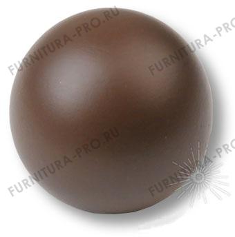 Ручка кнопка, выполнена в форме шара, цвет коричневый матовый 445CH1 фото, цена 415 руб.