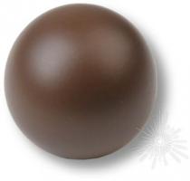 Ручка кнопка, выполнена в форме шара, цвет коричневый матовый 445CH2 фото, цена 310 руб.
